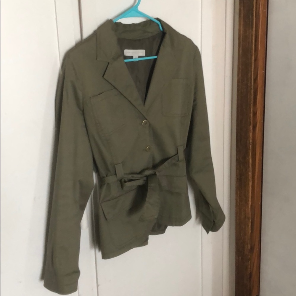 New York and Company Green Jacket